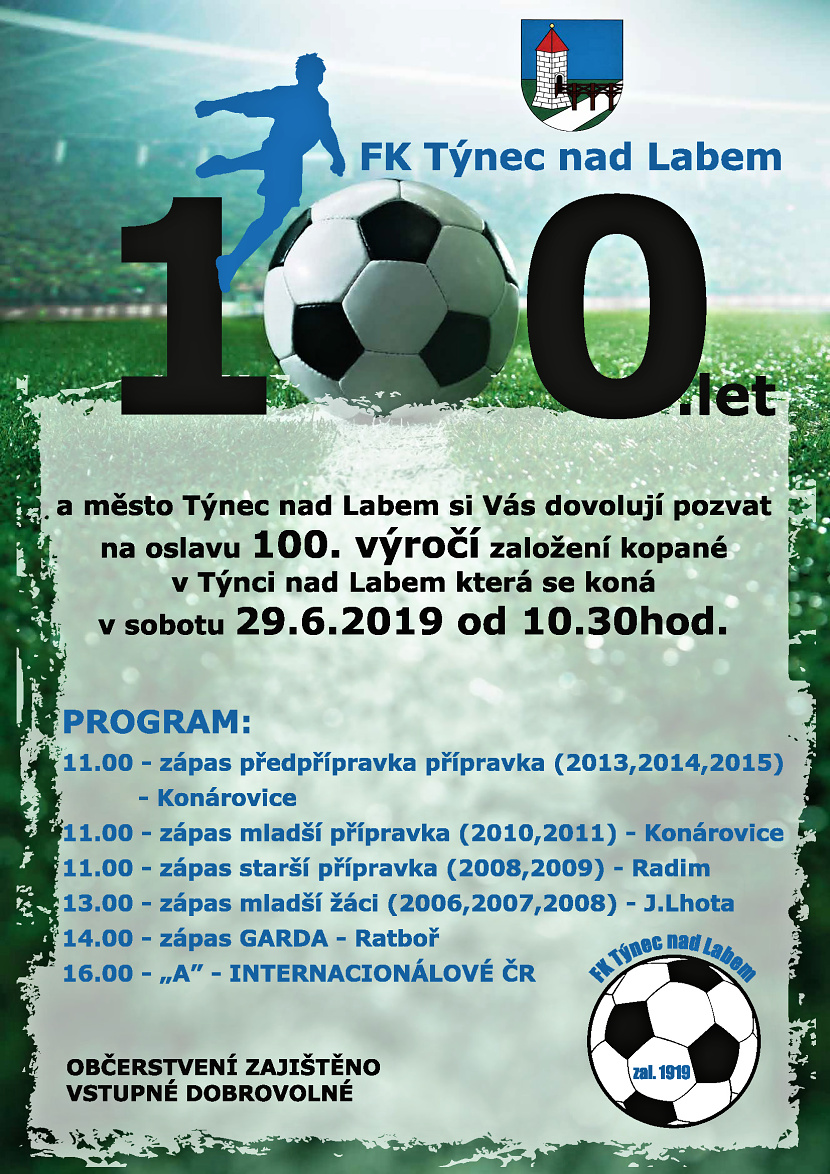 100 fotbal FK tynec fin