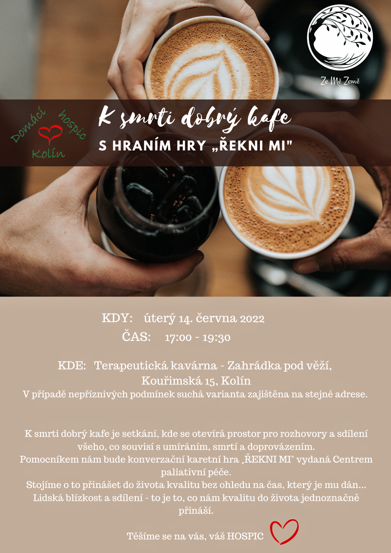 Kafe pozvanka Dokument A4