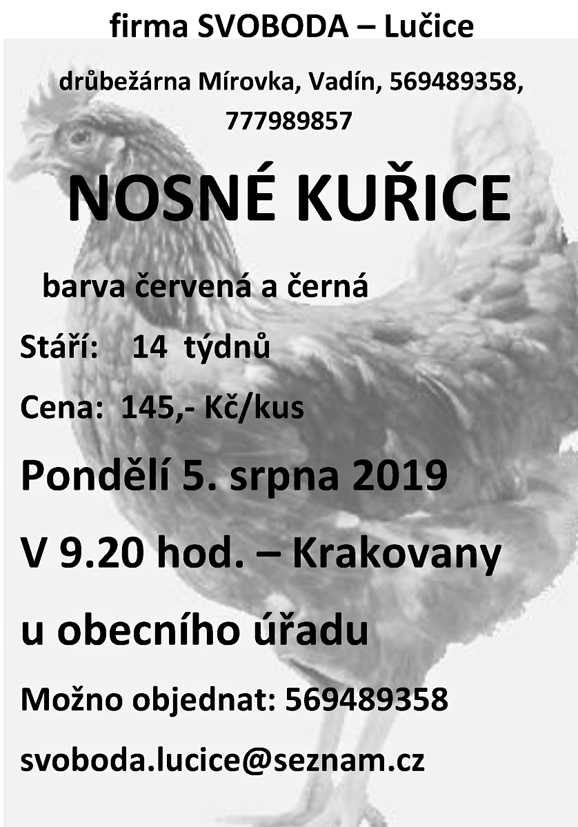Krakovany 8 19 kuřice