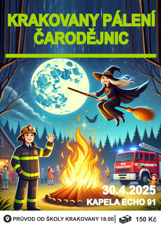 PALENI CARODEJNIC 2025